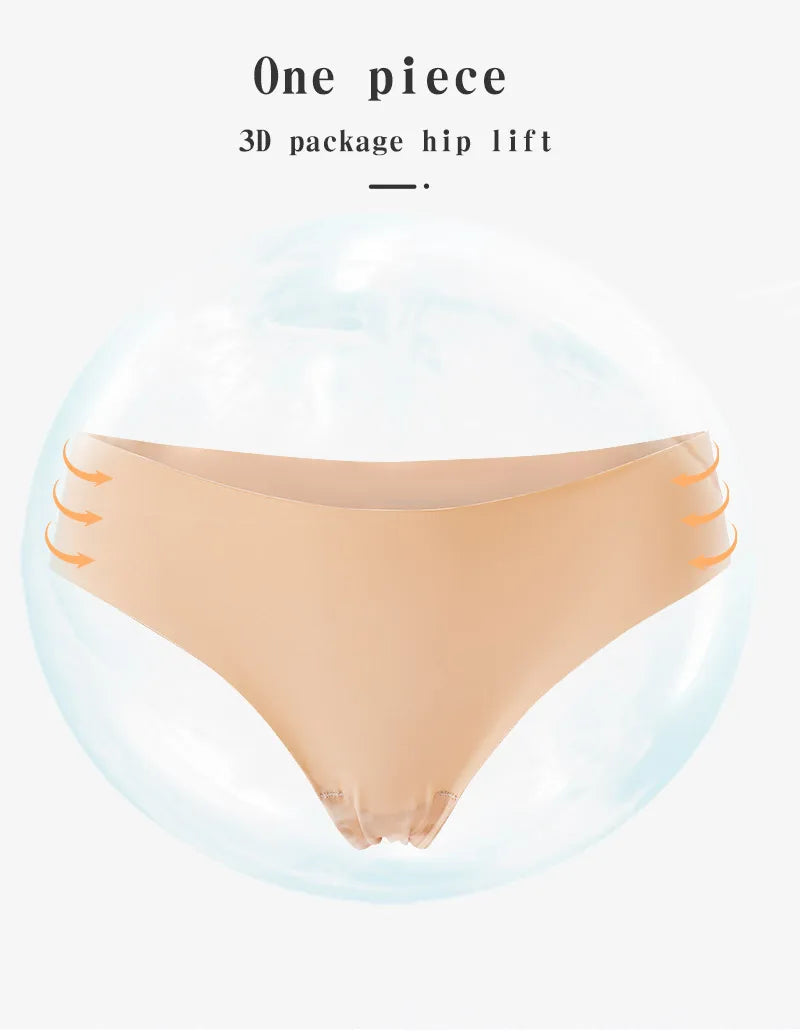 Women Seamless Panties Ultra-thin Underwear Comfort Intimates Sexy Lingerie Plus Size Low-Rise Female Underpants Briefs