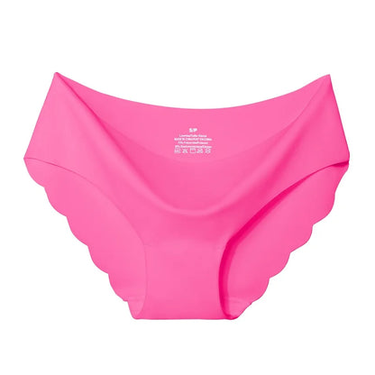 Women Seamless Panties Ultra-thin Underwear Comfort Intimates Sexy Lingerie Plus Size Low-Rise Female Underpants Briefs
