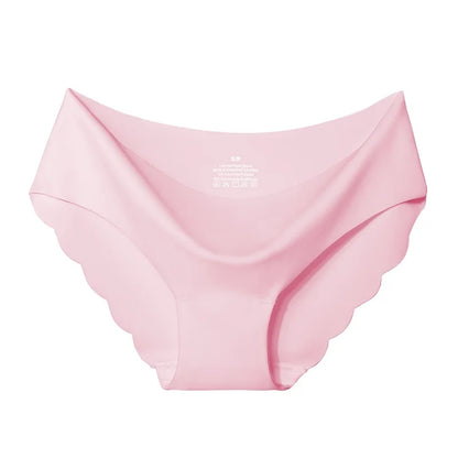 Women Seamless Panties Ultra-thin Underwear Comfort Intimates Sexy Lingerie Plus Size Low-Rise Female Underpants Briefs